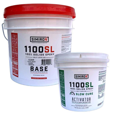 RokRez Pro 100% Solids Epoxy - 1100SL Slow Cure - 3 Gallon 