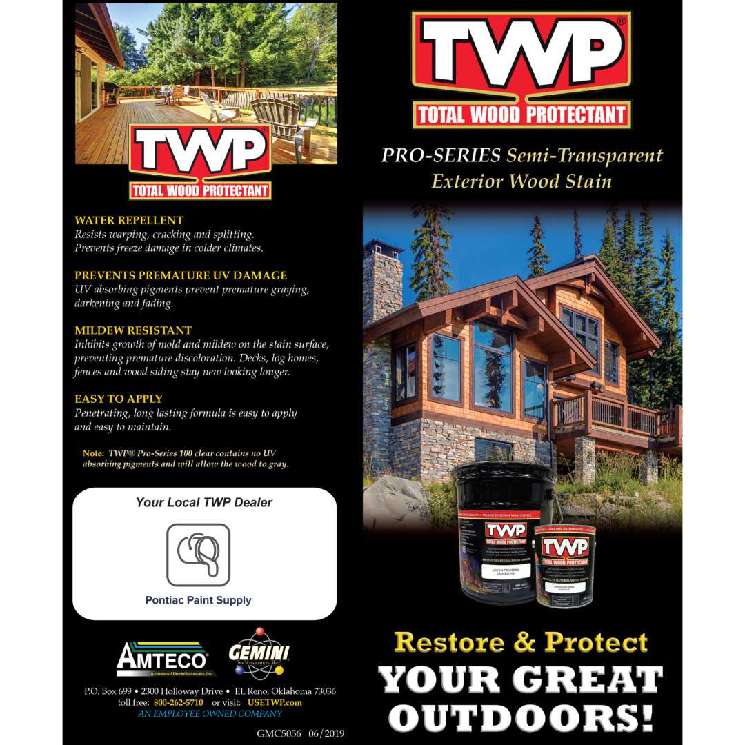 Videos  TWP® Total Wood Protectant
