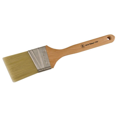 2pc Angled Paint Brush 1.5 inch & 2 inch 100% Polyester for All Paints Interior/Exterior
