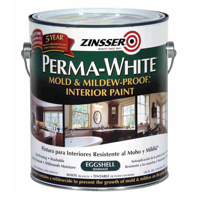Zinsser Perma-White Eggshell Interior Gallon 2771